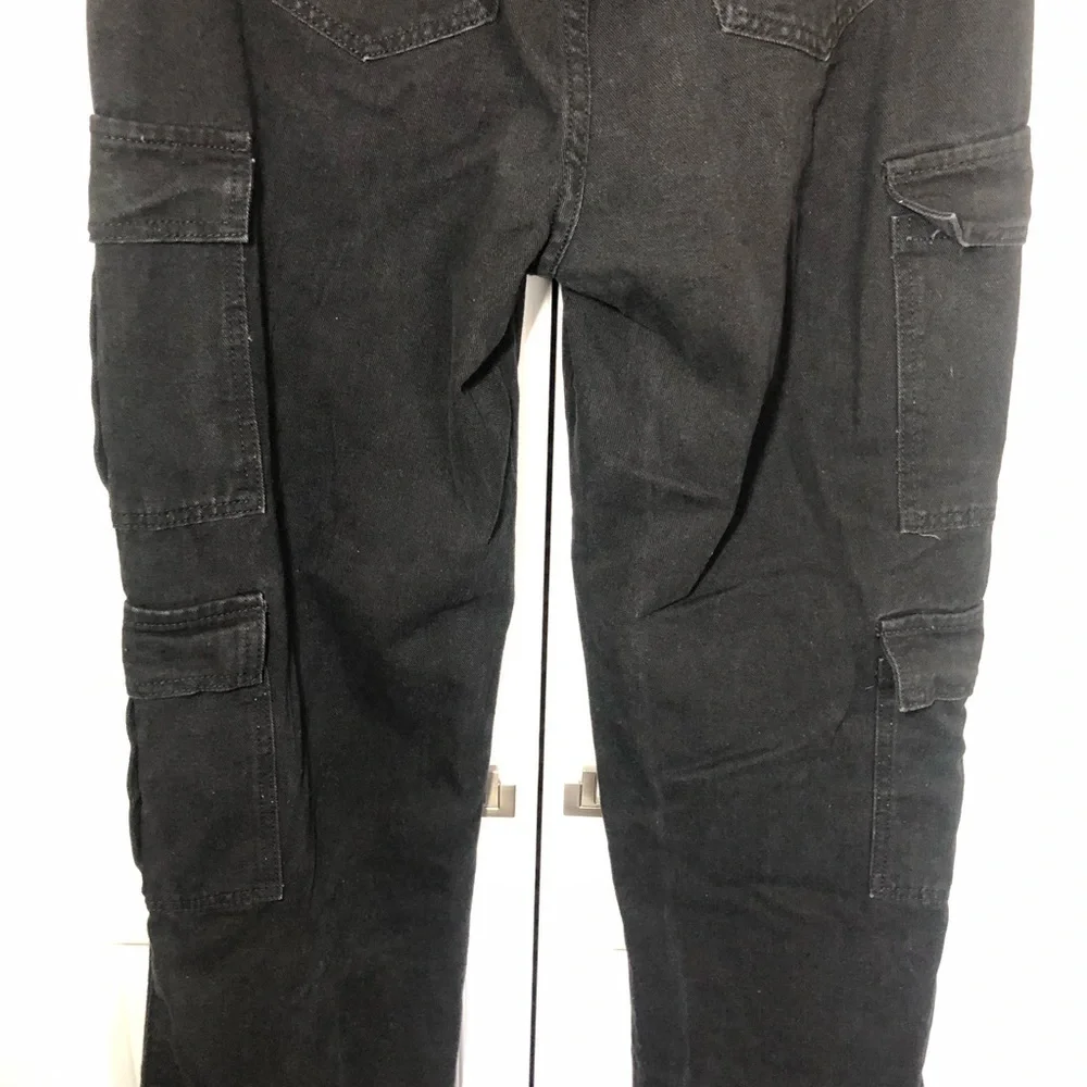 Black Cargo Pants Size 29L